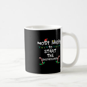 Mug Commencer Shenanigans Noël Noël Noël Noël Famille