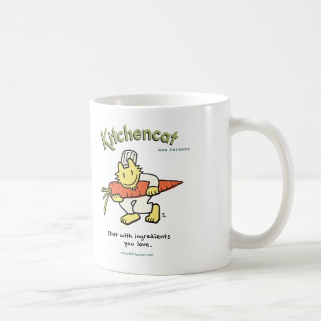 Mug "commencez par des ingrédients que vous aimez" la (Droite)