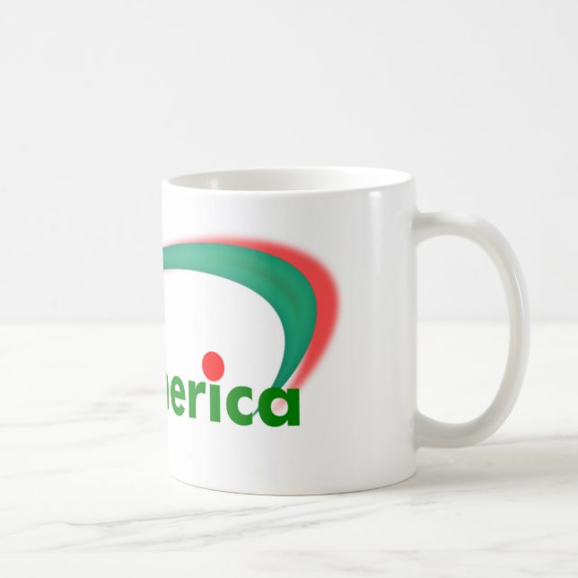 Mug Commencez votre jour avec Ciao Amérique (Droite)