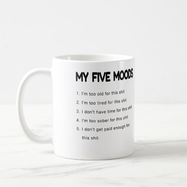 Mug Commencez votre journée avec une dose d'humour ! C (Gauche)