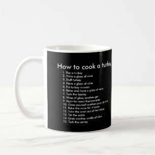 Mug Comment cuisiner une dinde - ou survivre à Noël