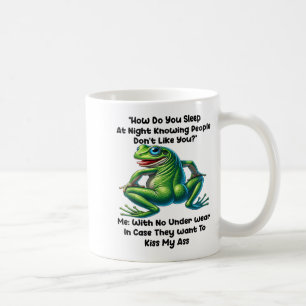 Mug Comment dormez-vous la nuit en sachant que les gen