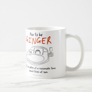 Mug Comment être un chat : Gingembre