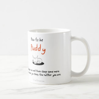 Mug Comment être un chat : Puddy