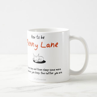 Mug Comment être un chat : Ruelle de penny