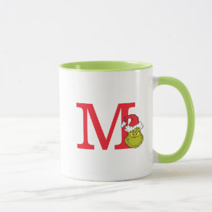 Mug Comment Grinch Stol Christmas Monogramme M