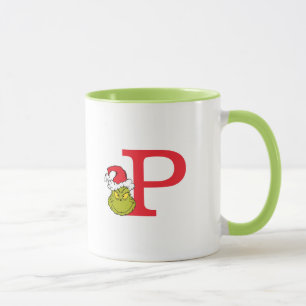 Mug Comment Grinch Stol Christmas   Monogramme P
