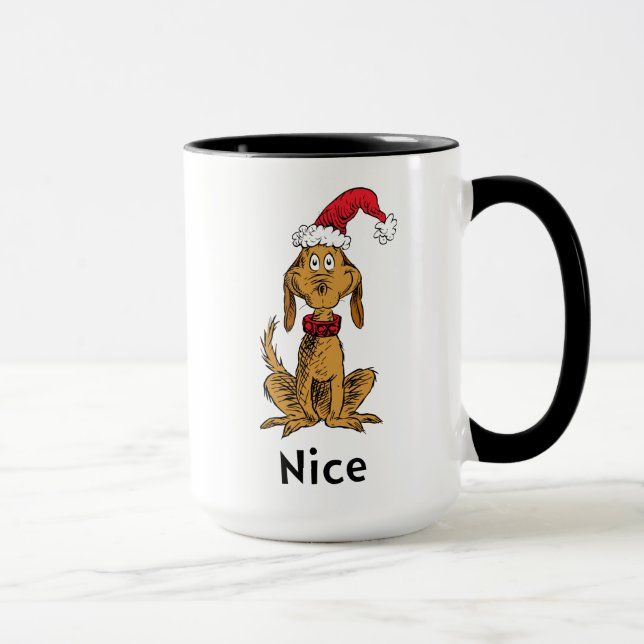 Mug Comment le Grinch a volé Noël | Max est gentil (Droite)