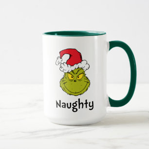 Mug Comment le pouce a volé Noël Naughty Grinch