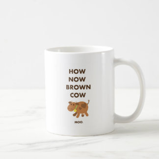 Mug Comment maintenant vache Brown