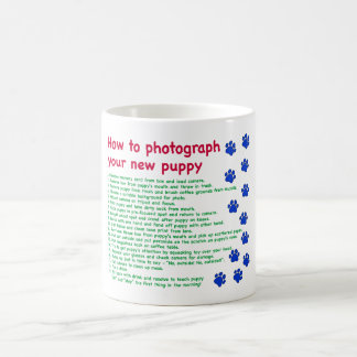 Mug Comment photographier votre nouveau chiot