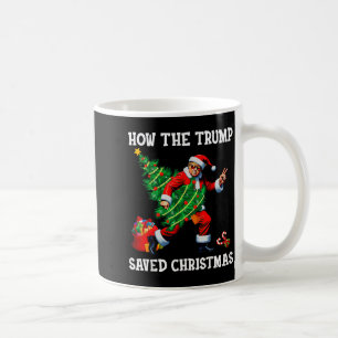 Mug Comment Trump a sauvé Noël Drôle de Noël Trump