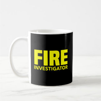 Mug Commissaire des pompiers Enquêteur des pompiers