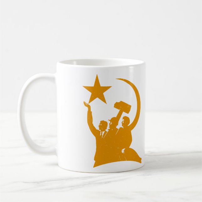 Mug Communism Soviet WW2 Propaganda (Gauche)