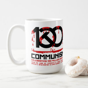 Mug Communisme, célébrant 100 millions de morts