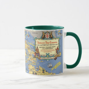 Mug Compagnie de la Baie d'Hudson - Carte du Canada