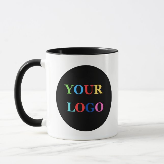 Mug Company Logo Personalized Business Coffee (Gauche)