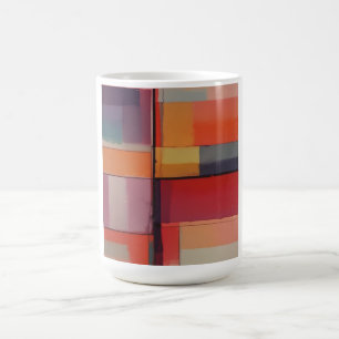 Mug Composition Abstraite Moderne