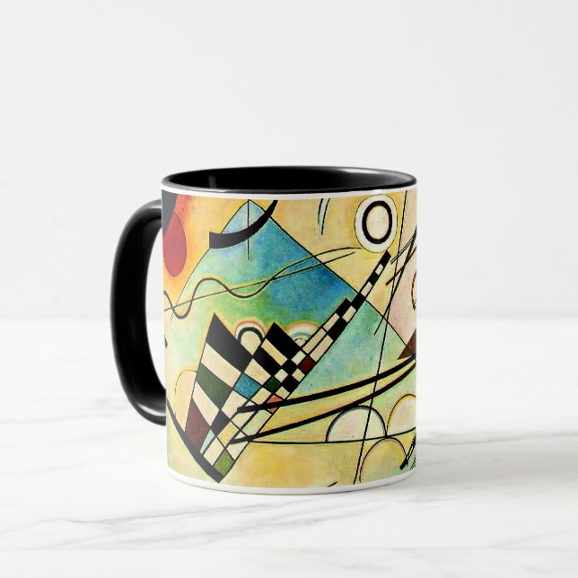 Mug Composition de Kandinsky (Devant gauche)