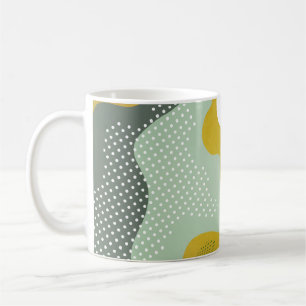Mug Composition géométrique abstraite moderne avec déc