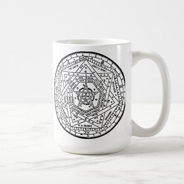 Mug Comprimé de John Dee (Droite)