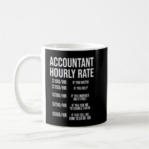 Mug Comptable amusant Comptable à taux horaire Comptab