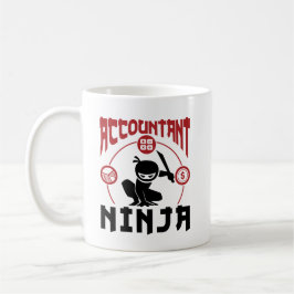 Mug Comptable Ninja Comptabilité CPA