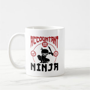 Mug Comptable Ninja Comptabilité CPA