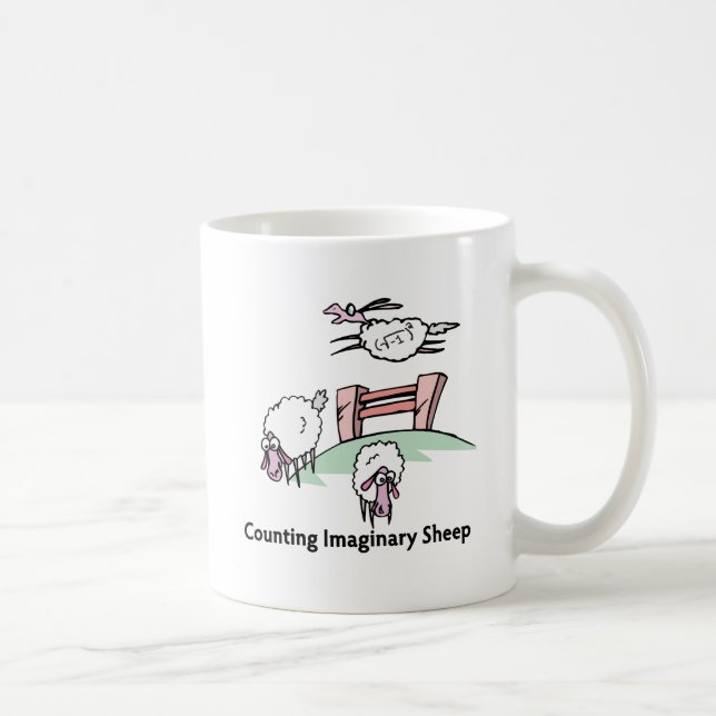 Mug Compte des moutons imaginaires (Droite)