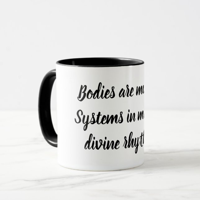Mug Compter chaque respiration  (Devant gauche)
