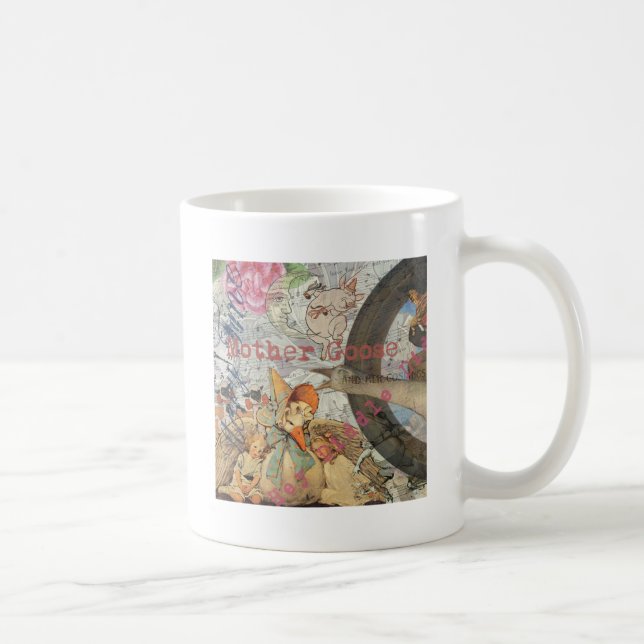 Mug Comptine de Mère l'Oie Conte de Fées (Droite)