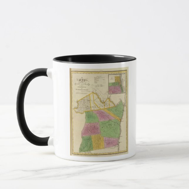 Mug Comté d'Albany, Schenectady (Gauche)