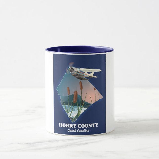 Mug Comté de Horry Caroline du Sud (Centre)