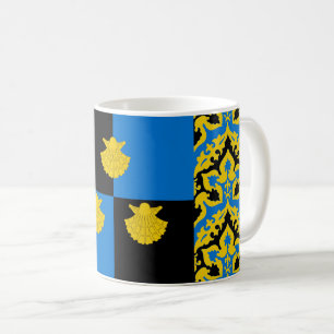 Mug Comté de pèlerins Fount Populace Badge