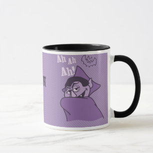 Mug Comte von Count - Ah Ah Ah!   Ajoutez votre nom