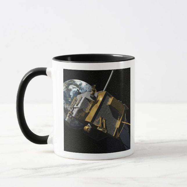 Mug Concept artistique de la reconnaissance lunaire Or (Gauche)