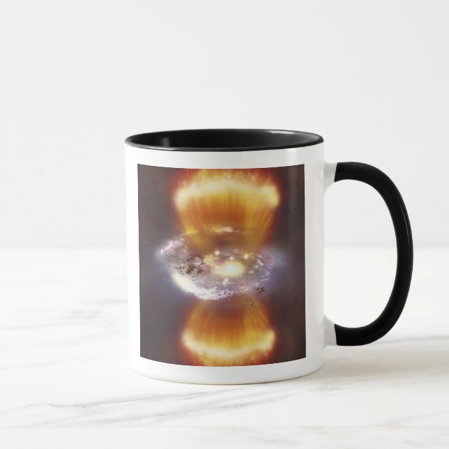 Mug Concept artistique d'une galaxie (Droite)
