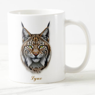 Mug Conception à deux faces de café Lynx