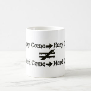 Mug Conception À Propos D'Un Travail Facile Et D'Une R