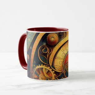 Mug Conception Abstraite de Mécanisme à l'Esthétique S