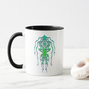 Mug Conception Abstraite de tatouage de poulpe tribal