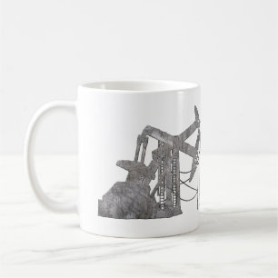Mug Conception affligée de gisement de pétrole en