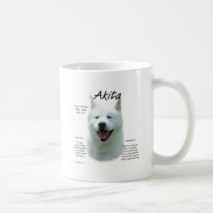 Mug Conception (blanche) d'histoire d'Akita