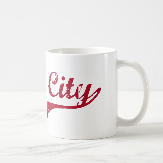 Mug Conception classique de New Jersey de ville (Droite)