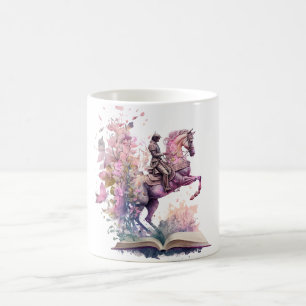 Mug Conception d'amour de livre de fantasy