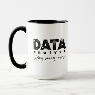 Mug Conception d'analyste de données - Faire sens des 