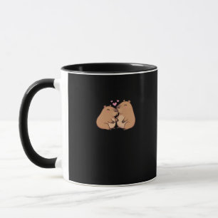 Mug Conception d'animal mignon Capy Mieux Ensemble
