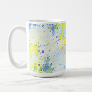 Mug Conception d'art de giclure d'aquarelle pastel abs