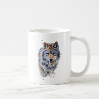 Mug Conception d'art de loup