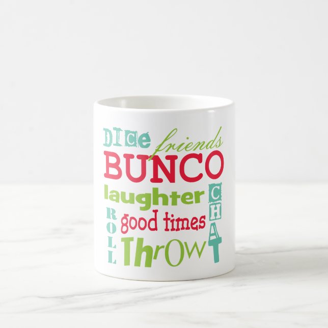 Mug Conception d'art de souterrain de Bunco (Centre)